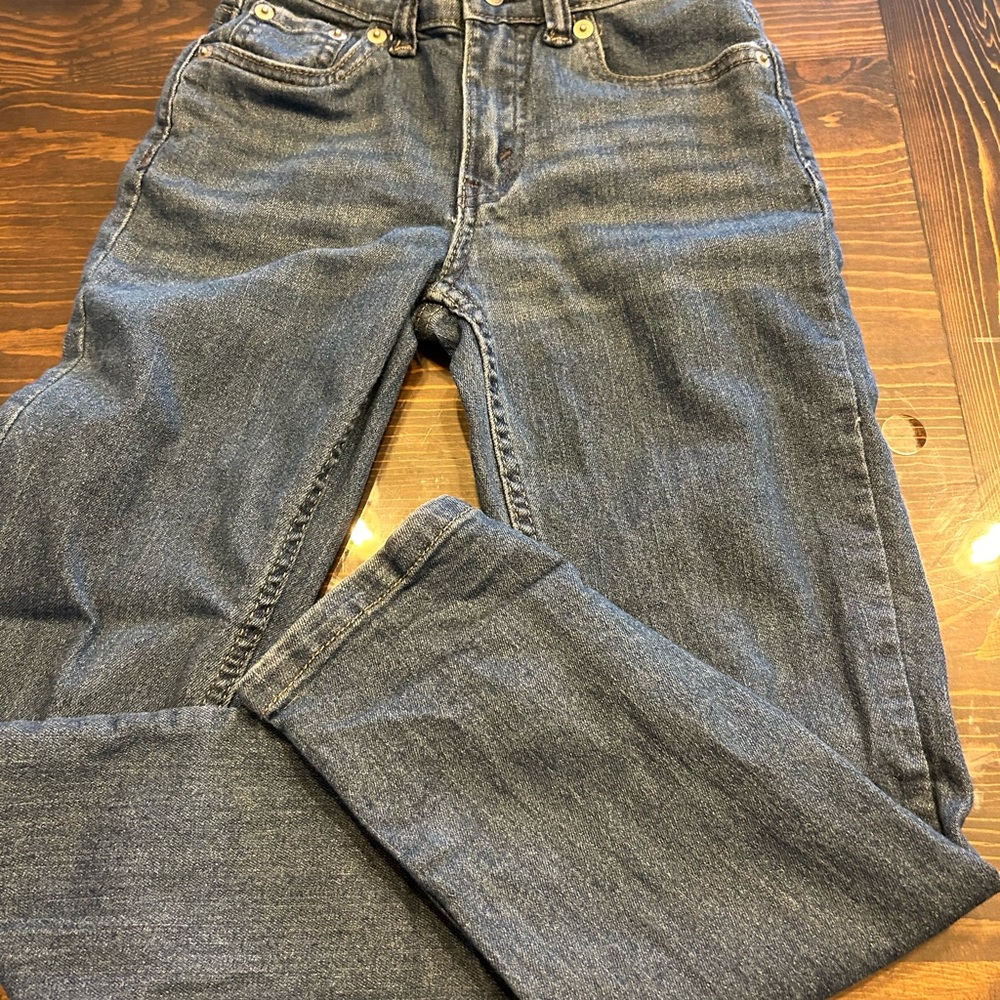Levi's boy’s Straight Fit Jeans in Dark Blue